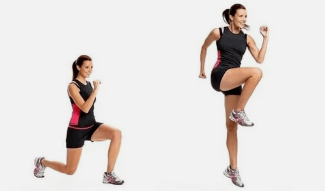 Lights for the weight loss of the legs