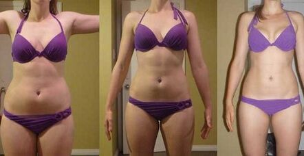 Buckwheat diet before and after photos