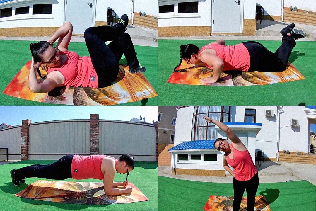Abdominal exercises