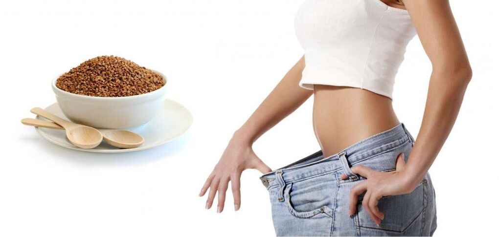 the result of weight loss on a buckwheat diet