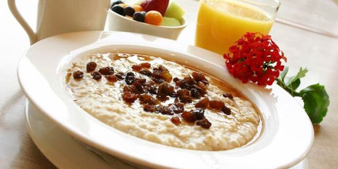 Food for the weight loss of belly and sides